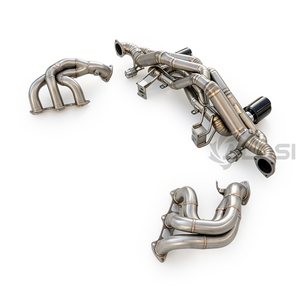 Válvula de Escape de Aleación de Titanio Compatible con Porsche 718 GT4 RS 4.0 2021, Sistema de Escape con Mejora Sonora Opcional, Colector de Escape - Product Image 6