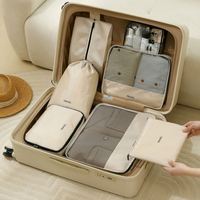 Set de Bolsas Organizadoras de Viaje para Zapatos y Maquillaje, Organizador de Equipaje