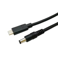 Cable de impresora USB alimentado de 12V a USB tipo C y DC 5521 Splitter Y para sistema POS