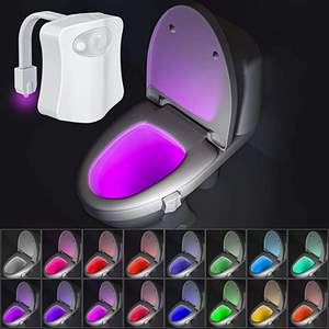 Luci per WC con Sensore di Movimento a 16 Colori / Luce Notturna LED RGB per WC - Product Image 3