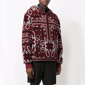 DiZNEW felpa Pullover con cappuccio in cotone autunno inverno bel modello Plus Size personalizzato esotico classico caldo felpe con cappuccio da uomo - Product Image 1