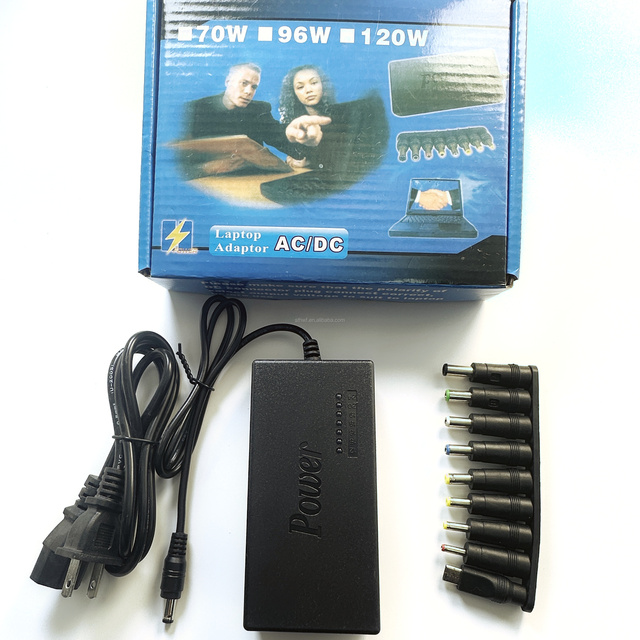 Laptop Multi-function Power Adapter 96W Laptop Power Supply 12-24V Universal Adjustable Charger