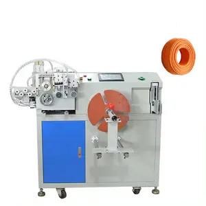 Automatic cable length measurement cutting winding machine Respooling wire tie machine Roll Reel Machine