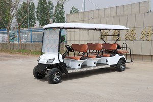 Voiturette de golf électrique à usage agricole, véhicule utilitaire 4 places pour le transport en verger - Product Image 6