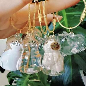 Caja de Almacenamiento Transparente de Plástico para Pelo de Gato, Colgante Llavero para Pelo de Mascota como Bolsa de Colección Conmemorativa con Colgante Llavero - Product Image 2