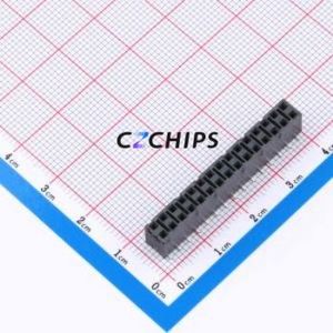 SSM-115-L-DV-P-TR Pin Socket SMD,P=2.54mm Connector 2.54mm 2.54mm Square Hole Vertical Mount - Product Image 1