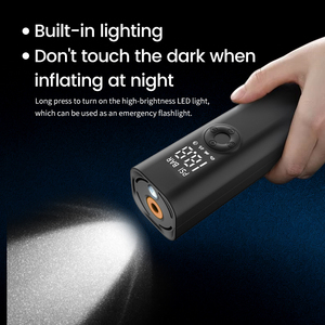 Pompe à air numérique tout-en-un Réglez votre pression Go! Pression maximale ABS 150PSI-Gonfle automatiquement les pneus de voiture, les vélos et les balles de sport - Product Image 4