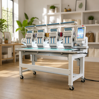 Machine à broder avec une capacité de 5 millions de points, machine à broder informatisée pour motifs complexes