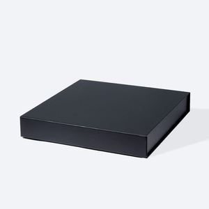 Wholesale MA Square Shallow <b>Magnetic</b> Flap Fold Flat Luxury Gift Packaging <b>Box</b> - Product Image 1