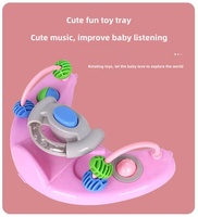 Marche-bébé multifonction réglable anti-basculement anti-jambes en O pour tout-petits, poussette pliable pour apprendre à marcher