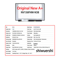 SHIWUERSHI بشاشة عرض nv156hm N32 N34 N38 N4J N4W N66 N6C N6F NL0 NL1