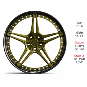 Jantes en alliage forgées <span class=keywords><strong>X53</strong></span> de 17 à 24 pouces, nouveau design concave en 2 pièces, moyeu de roue de course, garantie 5 ans, Chine, modification/amélioration - Product Image 2