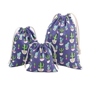 Promotion : Sac en toile de coton réutilisable à cordon, personnalisable avec logo, anti-poussière, pour emballage - Product Image 1