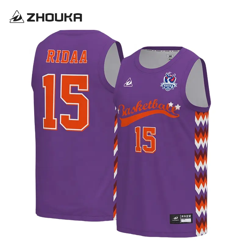 Özel süblimasyon nakış gerileme erkek basketbol tekli profesyonel tasarım renk Logo basketbol formalar üniforma gömlek