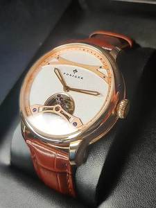 นาฬิกาข้อมือผู้ชาย Poniger Luxury Business รุ่น P8.19 Seagull เครื่องจักรกล ขนาด 42 มม. กระจกแซฟไฟร์ กันน้ำ สายสแตนเลสและหนัง - Product Image 6