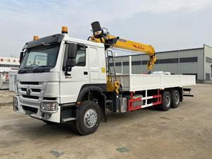 شاحنة رافعة هيدروليكية متنقلة هوو 6×4 بحمولة 8-14 طن مع ذراع تلسكوبي - Product Image 6