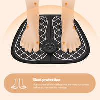 Masseur électrique pour les pieds, masseur électronique pour les pieds avec télécommande, EMS et masseur pour les pieds avec télécommande