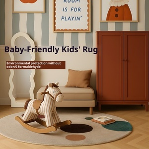 Tappetino in lana antiscivolo e antimacchia <span class=keywords><strong>per</strong></span> soggiorno e Area giochi <span class=keywords><strong>per</strong></span> bambini tappeto moderno intaglio con pistola fatta a mano <span class=keywords><strong>per</strong></span> bambini - Product Image 4