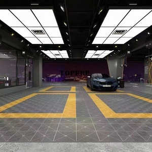 Heavy Duty <b>Plastic</b> Interlocking Floor <b>Tiles</b> for Garage - Product Image 6