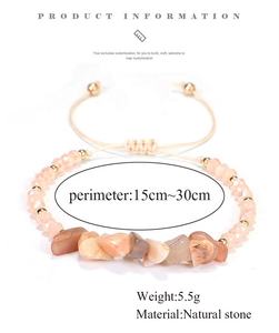 สร้อยข้อมือแฟชั่นใหม่,สร้อยข้อมืออเมทิสต์อะเมทิสแลพิสชิปอั<span class=keywords><strong>ญ</strong></span>มณีขนาดเล็กสร้อยข้อมือลูกปัดถัก - Product Image 2