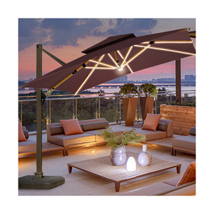 [MOJIA] <span class=keywords><strong>Parasol</strong></span> d'origine d'usine, grand format, 3*4M, jardin, terrasse, hôtel, poteau robuste, résistant au vent, <span class=keywords><strong>prix</strong></span> de revente bas - Product Image 2