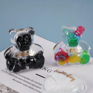 YS moules à crème glacée bricolage résine époxy moule 3D semi-dimensionnel ours <span class=keywords><strong>Beart</strong></span> Silicone décor bijoux bougie moule plâtre faisant des outils - Product Image 4