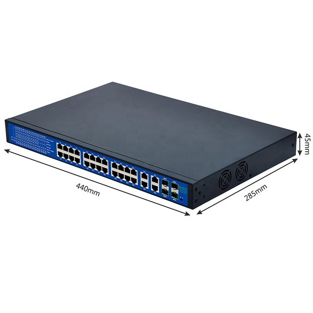 CLOUD APP L2 MANAGED 24 POE SWITCH 1000Mbps for WIRELESS AP CCTV IP CAMERA