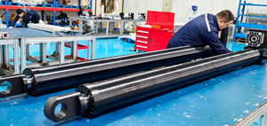JST-S7 Cylinder 12-150KN Ultra Heavy Thrust 125-500mm/s Speed 50-3000mm Long Stroke Compact <b>Linear</b> <b>Actuator</b> - Product Image 5