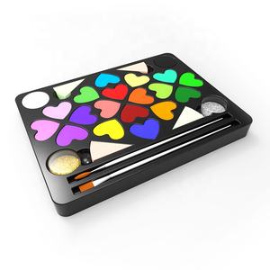 Peinture corporelle mate pour Halloween, kit de <span class=keywords><strong>maquillage</strong></span> pour enfants, peinture faciale et corporelle, peinture faciale néon UV professionnelle pour enfants, sûre - Product Image 5