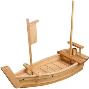 ESTICK – équipement de Restaurant 220Cm bois 50Cm emballage alimentaire Sushi prix de bateau avec couvercle