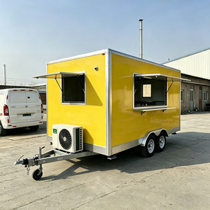 Chariot alimentaire multifonctionnel, camion de restauration avec cuisine complète, remorque alimentaire <span class=keywords><strong>d</strong></span>'<span class=keywords><strong>occasion</strong></span> - Product Image 4