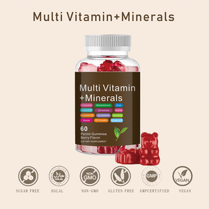 Gummies multivitaminées pour adultes OEM/ODM, minéraux, amélioration de la densité osseuse, soutien immunitaire et énergétique, complément à base de plantes pour hommes et femmes, 2 gummies - Product Image 3