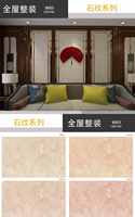 Panneaux UV PVC brillant effet marbre pour décoration murale