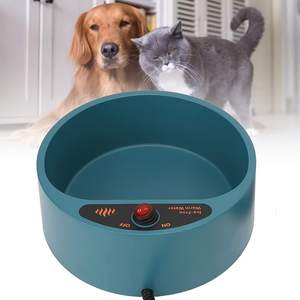 Tigela de água termoestática para animais, tigela de água aquecida para cães com interruptor, tigela de animal de estimação externo - Product Image 3