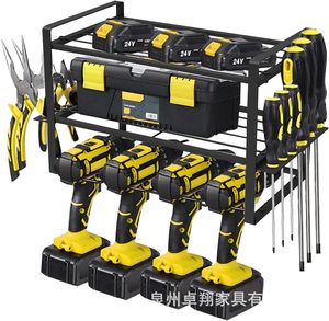 2022metal home hardware drilling power tool storage racks