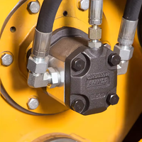 BOPU Compacteur routier vibrant à double tambour hydraulique, tandem, 3 tonnes (3900 kg), avec moteur Kohler 21,7 kW, mini-compacteur