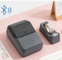 KAIMA Printer Thermal Portabel Multifungsi Tanpa Kabel, Bluetooth, Mini untuk Ponsel, Printer Foto dan Struk