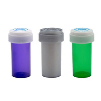 Flacons en plastique réversibles de sécurité 6DR, 8DR, 10DR, 13DR, 16DR, 20DR, 30DR, 40DR, 60DR – Contenants de stockage multi-tailles