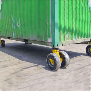 Ruedas ISO para contenedores, ruedas para envío, ruedas para contenedores de mar, ruedas para contenedores de goma, uso en el campo - Product Image 3