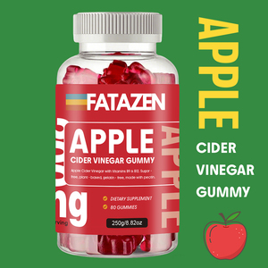 Private Label Boosts Immunity Cellular Production Healthy Nerve Function Boost <b>Metabolism</b> Vegan Apple Cider Vinegar Gummies - Product Image 1