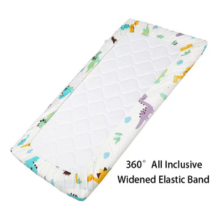 <span class=keywords><strong>Protector</strong></span> <span class=keywords><strong>de</strong></span> colchón impermeable, cubierta <span class=keywords><strong>de</strong></span> cama lavable, Sábana suave ajustada para <span class=keywords><strong>cuna</strong></span> <span class=keywords><strong>de</strong></span> bebé, sábana <span class=keywords><strong>de</strong></span> algodón al por mayor - Product Image 3