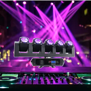 höhere qualität 5 Auge 40 W Bühnen-LED 360 Grad Schaukelkopf Pixel-Strahlerlicht für DJ Bar Club Strahlenbeleuchtung