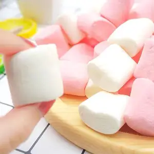 Marshmallow Nhà cung cấp Cube mềm kẹo số lượng lớn trái cây dâu tây kẹo marshmallow