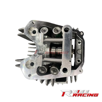 Kepala Silinder Aluminium Cor 4 Port Berkinerja Tinggi untuk Penggantian Mesin Pit Bike Zongshen W190 212cc
