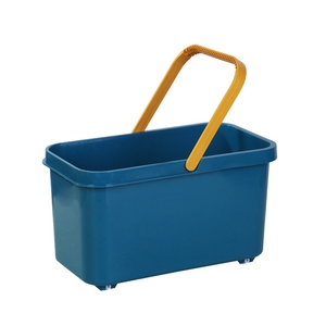 Seau à serpillière durable pour la maison : Seau rectangulaire épaissi pour le nettoyage avec une serpillière plate ou une serpillière éponge - Product Image 4
