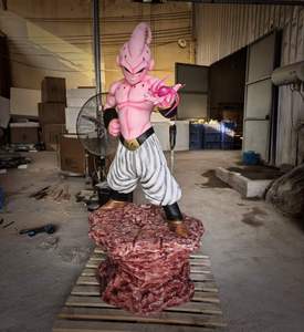 Escultura de <span class=keywords><strong>Majin</strong></span> <span class=keywords><strong>Buu</strong></span> de Tamaño Real 1/1, Estatua de Resina de Dragon <span class=keywords><strong>Ball</strong></span> <span class=keywords><strong>Z</strong></span>, Decoración para Lugares de Entretenimiento, Disponible para OEM - Product Image 2