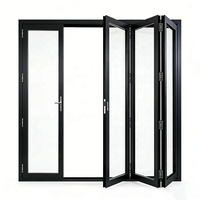 Fenêtre pliante RC4 légère avec revêtement occultant pour la préservation de la chaleur des cabanes de montagne et des vacances