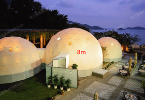 Kit de Domo Geodésico Impermeable para <span class=keywords><strong>Hotel</strong></span> de Lujo, Tiendas de Campaña Tipo Domo Glamping - Product Image 6