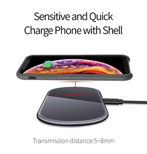 Leadingplus Ultra delgado 2 en 1 Dual 15W Max coche <span class=keywords><strong>cargador</strong></span> inalámbrico Universal para Iphone Samsung Huawei <span class=keywords><strong>Xiaomi</strong></span> - Product Image 4