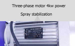 Máy phun bê tông tự động điện cầm tay kết cấu Putty đa chức năng với máy phun vữa động cơ mới - Product Image 3